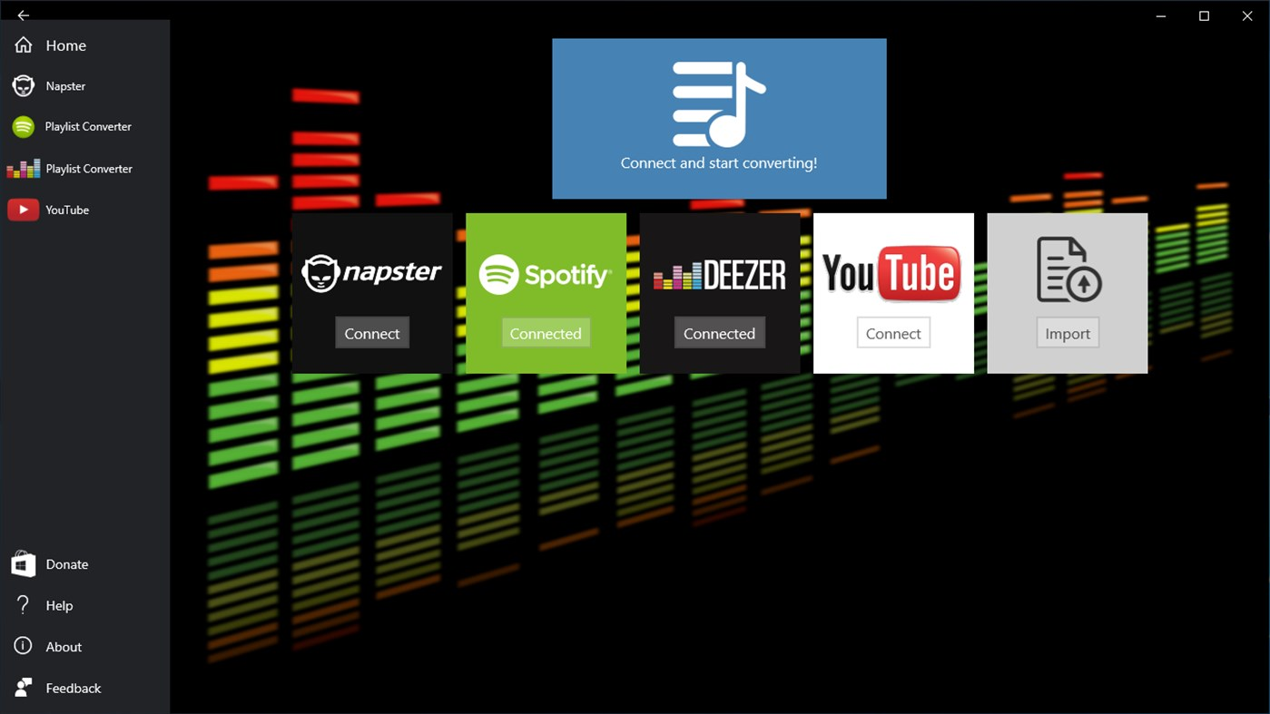 Spotify 5. Playlist Converter.