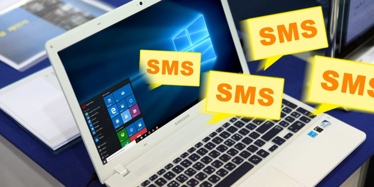 send sms from pc application