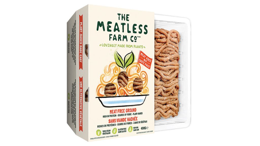 plant-based ground round in package plant based meat alternatives