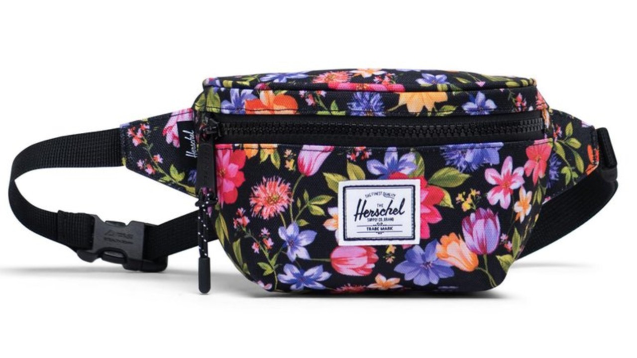 floral print waist pack for kids