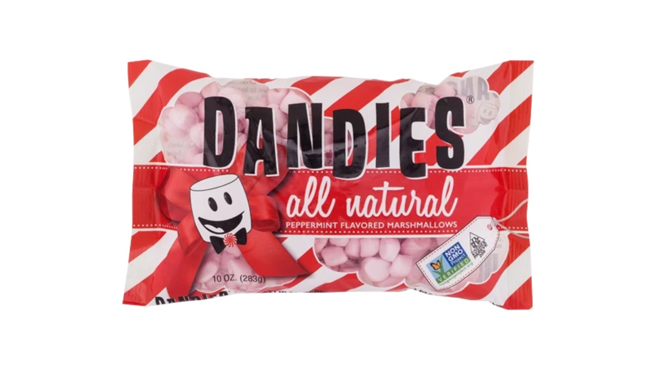 plant-based peppermint marshmallows