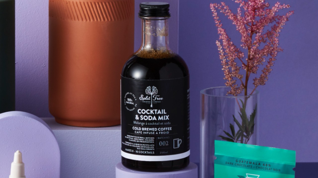 bottle of cold brew coffee cordial mix